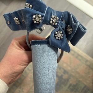 Nicola Bathie x Antonio Melani Blue Heels